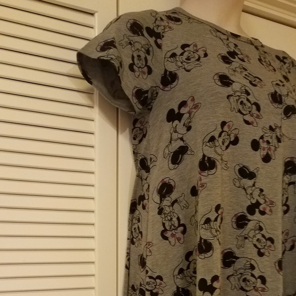 Lularoe Dresses & Skirts - Gray LuLaRoe DISNEY Minnie Mouse Dress Size S